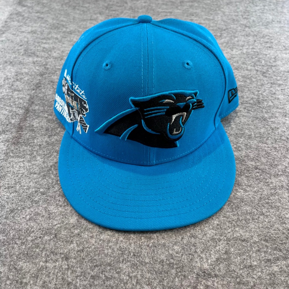 New‎ Era Mens Carolina Panthers Blue Old North State Snapback Hat OSFM NFL Cap